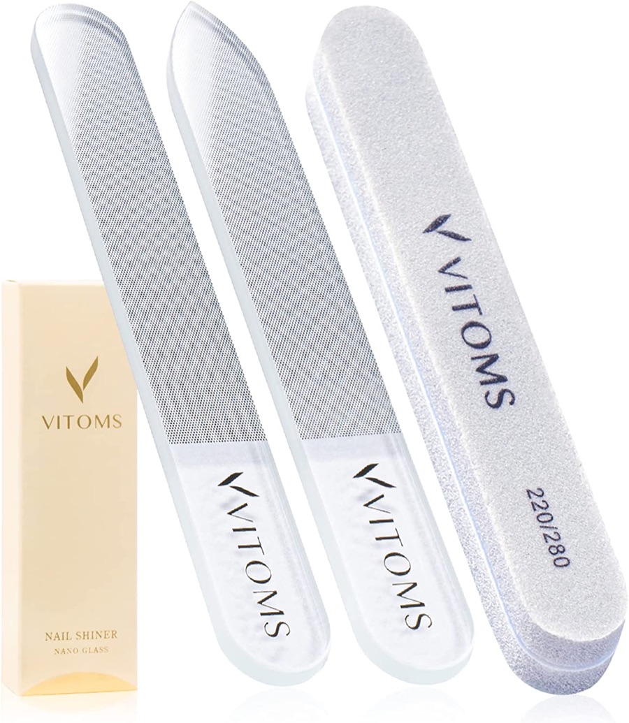 VITOMS ガラスネイルシャイナー クリア